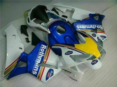 Cheapest 2003-2004 Blue White Rothmans Honda CBR600RR Motorcycle Bodywork