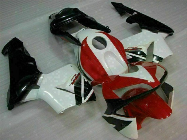 Cheapest 2003-2004 Red White Honda CBR600RR Bike Fairings