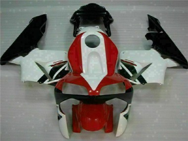 Cheapest 2003-2004 Red White Honda CBR600RR Bike Fairings