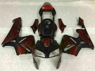 Cheapest 2003-2004 Black Red Honda CBR600RR Replacement Motorcycle Fairings
