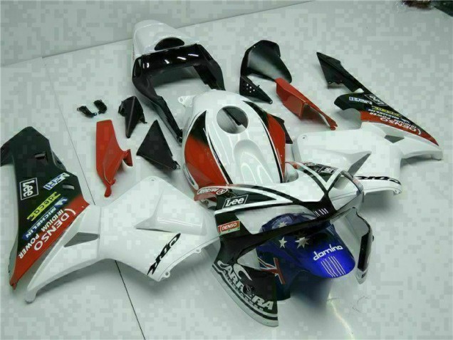 Cheapest 2003-2004 White Blue Honda CBR600RR Motorcylce Fairings