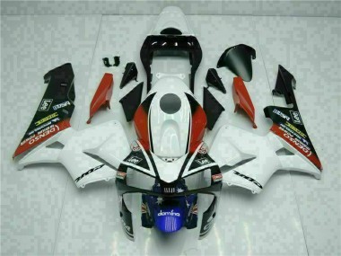 Cheapest 2003-2004 White Blue Honda CBR600RR Motorcylce Fairings