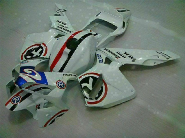 Cheapest 2003-2004 White Blue R 2 Honda CBR600RR Motorcycle Fairings