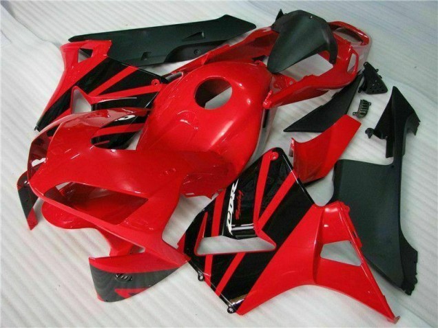 Cheapest 2003-2004 Red Black Honda CBR600RR Motorcycle Fairing Kit