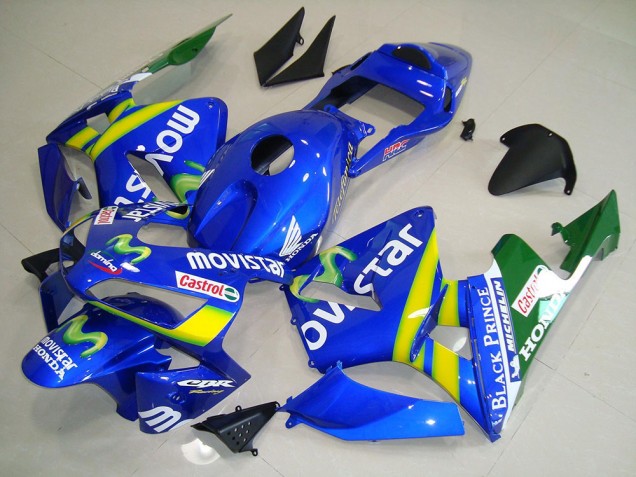 Cheapest 2003-2004 Movistar Honda CBR600RR Motorcycle Fairing Kit