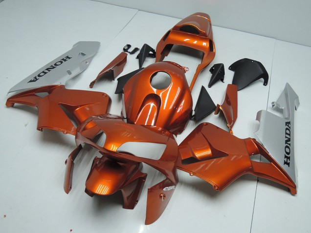 Cheapest 2003-2004 Orange Silver Honda CBR600RR Motorbike Fairing Cheapest 2003-2004 Orange Silver Honda CBR600RR Motorbike Fairing