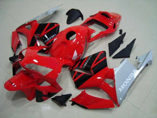 Cheapest 2003-2004 Red Silver Honda CBR600RR Motorcycle Bodywork Cheapest 2003-2004 Red Silver Honda CBR600RR Motorcycle Bodywork
