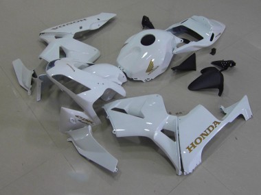Cheapest 2003-2004 White Gold Honda CBR600RR Replacement Fairings