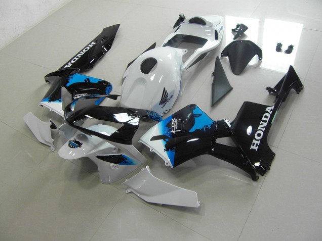Cheapest 2003-2004 White Black Blue Honda CBR600RR Motorcycle Fairings Kit