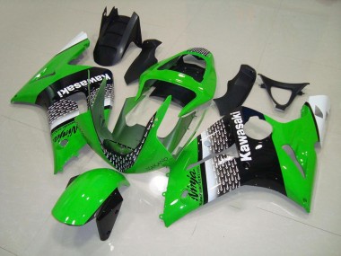 Cheapest 2003-2004 Green Nakano Kawasaki ZX6R Replacement Motorcycle Fairings