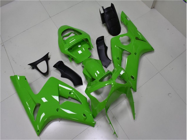 Cheapest 2003-2004 Green Kawasaki ZX6R Replacement Fairings