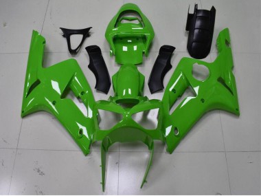 Cheapest 2003-2004 Green Kawasaki ZX6R Replacement Fairings