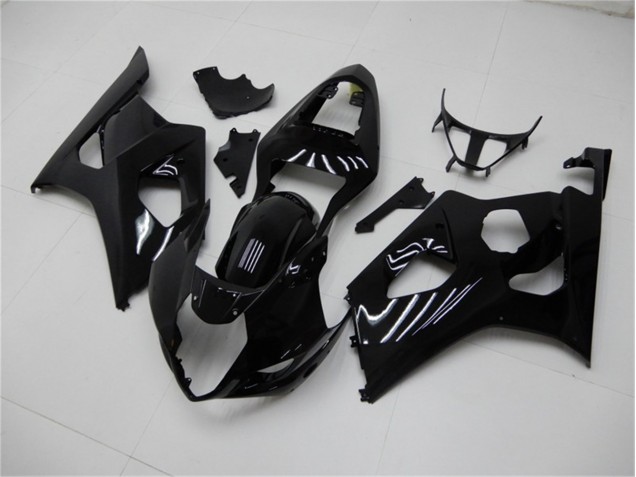 Cheapest 2003-2004 Glossy Black Suzuki GSXR 1000 Motorcycle Fairings Kits