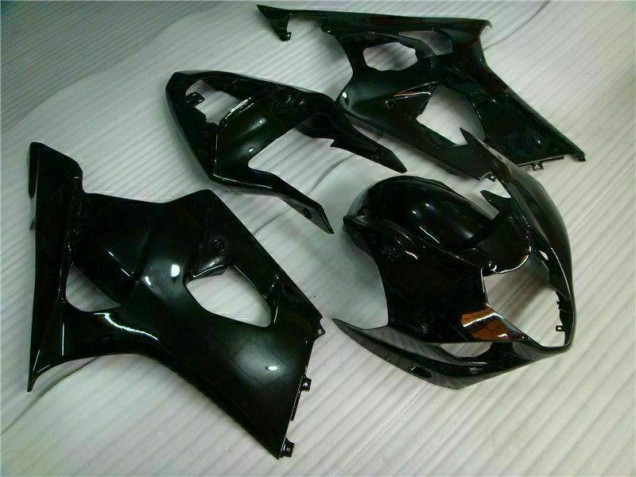Cheapest 2003-2004 Glossy Black Suzuki GSXR 1000 Motorcylce Fairings
