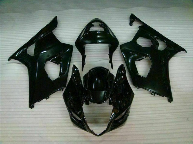 Cheapest 2003-2004 Glossy Black Suzuki GSXR 1000 Motorcylce Fairings
