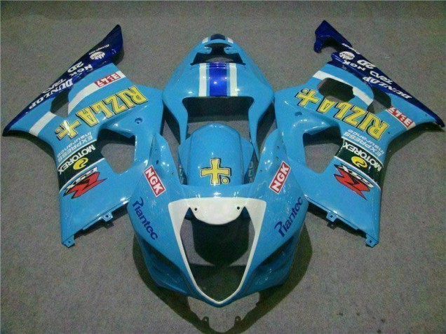 Cheapest 2003-2004 Blue Suzuki GSXR 1000 Bike Fairing Kit