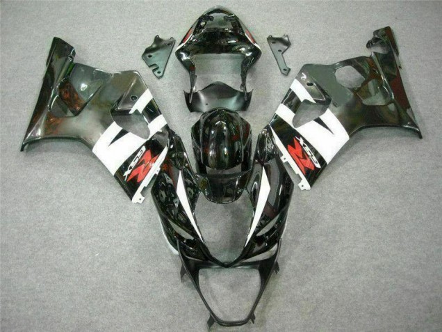 Cheapest 2003-2004 White Black Suzuki GSXR 1000 Motorcycle Replacement Fairings
