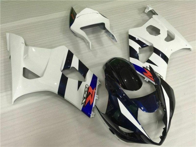 Cheapest 2003-2004 White Black Suzuki GSXR 1000 Motorcylce Fairings