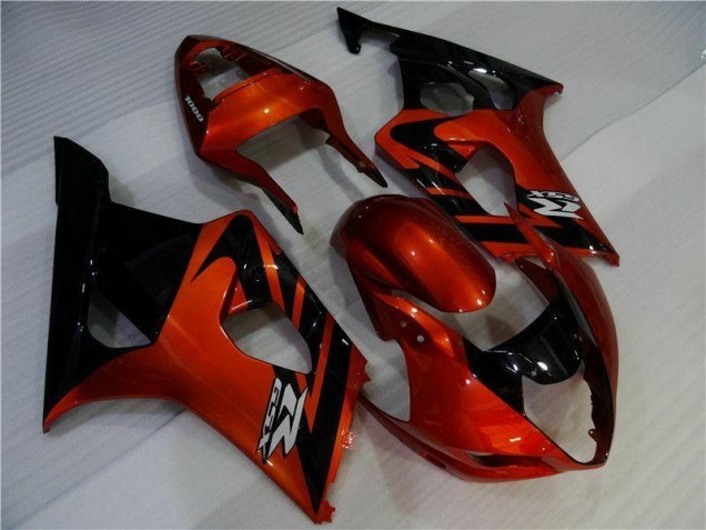Cheapest 2003-2004 Brown Black Suzuki GSXR 1000 Motorcycle Fairings