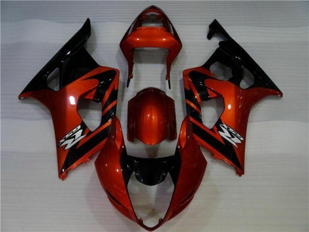 Cheapest 2003-2004 Brown Black Suzuki GSXR 1000 Motorcycle Fairings