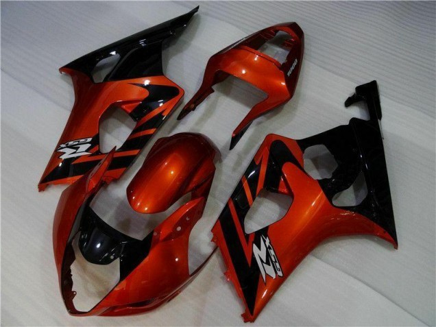 Cheapest 2003-2004 Brown Black Suzuki GSXR 1000 Motorcycle Fairings