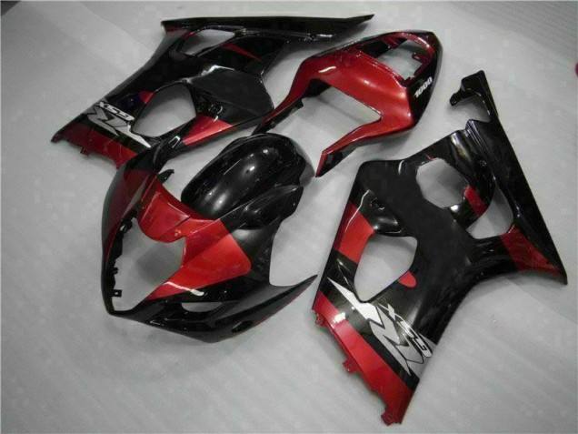 Cheapest 2003-2004 Red Black Suzuki GSXR 1000 Motorcycle Fairing Kits