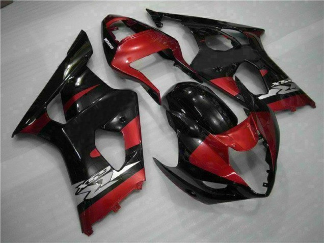 Cheapest 2003-2004 Red Black Suzuki GSXR 1000 Motorcycle Fairing Kits