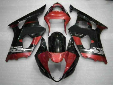 Cheapest 2003-2004 Red Black Suzuki GSXR 1000 Motorcycle Fairing Kits