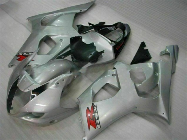 Cheapest 2003-2004 Silver Suzuki GSXR 1000 Motorbike Fairing
