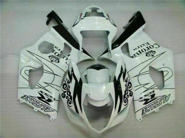 Cheapest 2003-2004 White Suzuki GSXR 1000 Motor Bike Fairings