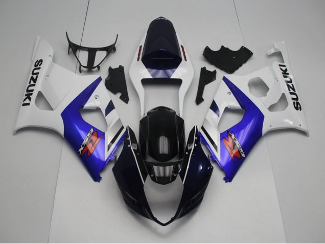 Cheapest 2003-2004 Dark Blue Front and Blue Suzuki GSXR 1000 Motorcycle Replacement Fairings