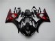 Cheapest 2003-2005 Black Red Yamaha YZF R6 Motorcycle Replacement Fairings