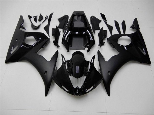 Cheapest 2003-2005 Glossy Matte Black Yamaha YZF R6 Motor Fairings Cheapest 2003-2005 Glossy Matte Black Yamaha YZF R6 Motor Fairings