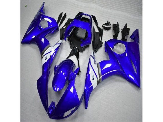 Cheapest 2003-2005 Blue White Yamaha YZF R6 Bike Fairings Cheapest 2003-2005 Blue White Yamaha YZF R6 Bike Fairings