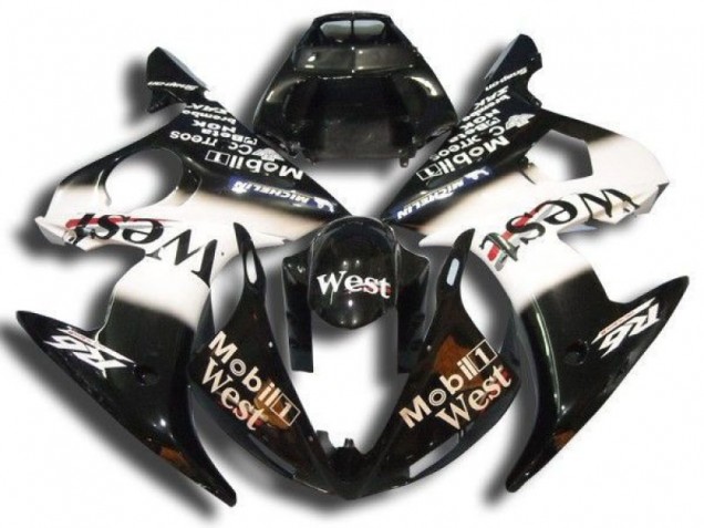 Cheapest 2003-2005 Black Mobil West Yamaha YZF R6 Motorbike Fairing