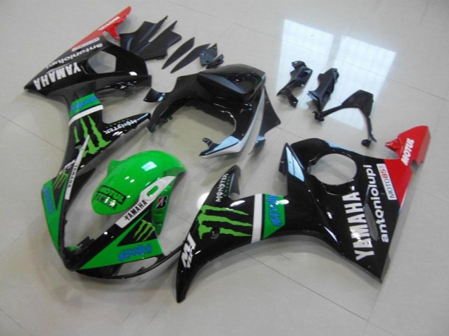 Cheapest 2003-2005 Green Monster Yamaha YZF R6 Replacement Motorcycle Fairings