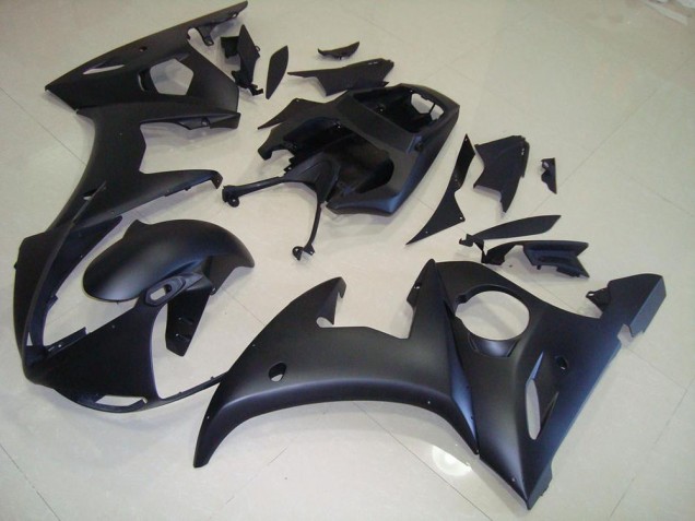 Cheapest 2003-2005 Matte Black Yamaha YZF R6 Motorcycle Bodywork