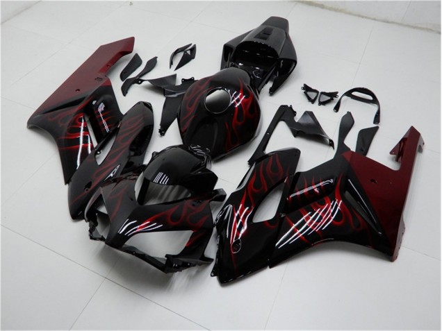 Cheapest 2004-2005 Red Black Honda CBR1000RR Motorbike Fairing Kits Cheapest 2004-2005 Red Black Honda CBR1000RR Motorbike Fairing Kits