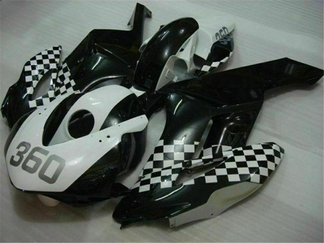 Cheapest 2004-2005 White Black Honda CBR1000RR Replacement Fairings