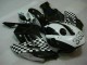 Cheapest 2004-2005 White Black Honda CBR1000RR Replacement Fairings