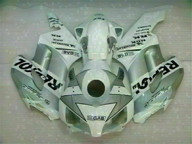Cheapest 2004-2005 White Silver Repsol Honda CBR1000RR Motorcyle Fairings