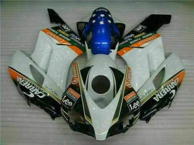 Cheapest 2004-2005 White Blue Honda CBR1000RR Replacement Fairings