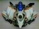 Cheapest 2004-2005 White Blue Honda CBR1000RR Replacement Fairings
