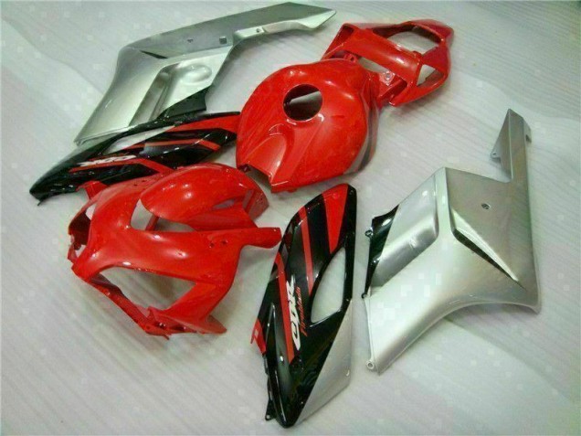 Cheapest 2004-2005 Red Silver Honda CBR1000RR Moto Fairings