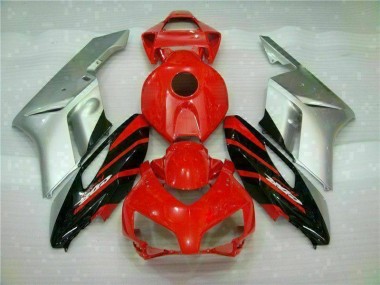 Cheapest 2004-2005 Red Silver Honda CBR1000RR Moto Fairings