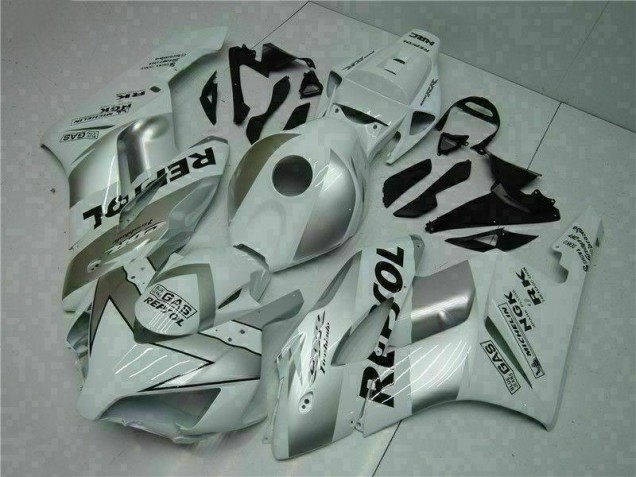 Cheapest 2004-2005 Silver White Repsol Honda CBR1000RR Motorcylce Fairings