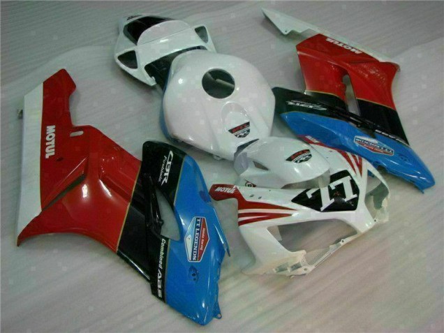 Cheapest 2004-2005 White Red 77 Honda CBR1000RR Motorcycle Fairing Kits