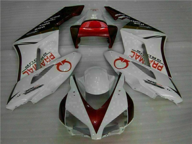 Cheapest 2004-2005 White Red Honda CBR1000RR Moto Fairings