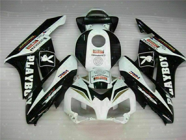 Cheapest 2004-2005 Black White Honda CBR1000RR Motorcycle Fairings