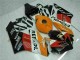 Cheapest 2004-2005 Orange Black Repsol Honda CBR1000RR Motorbike Fairing